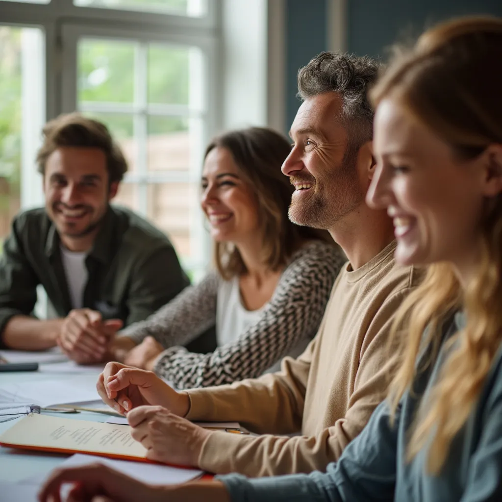 Atelier de développement personnel en groupe